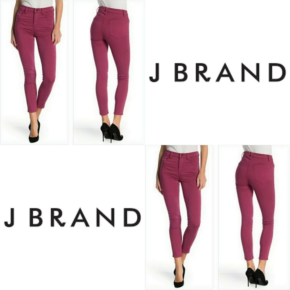 NWT J Brand Alana High Rise Crop Skinny